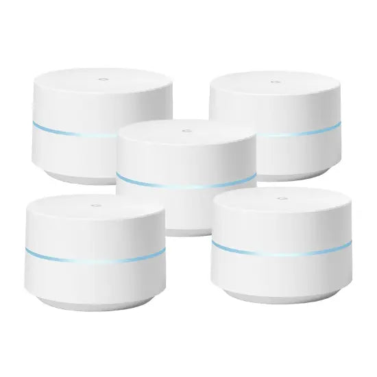Google WIFI Mesh System AC1304 – Pack of 5 (Branded Used)