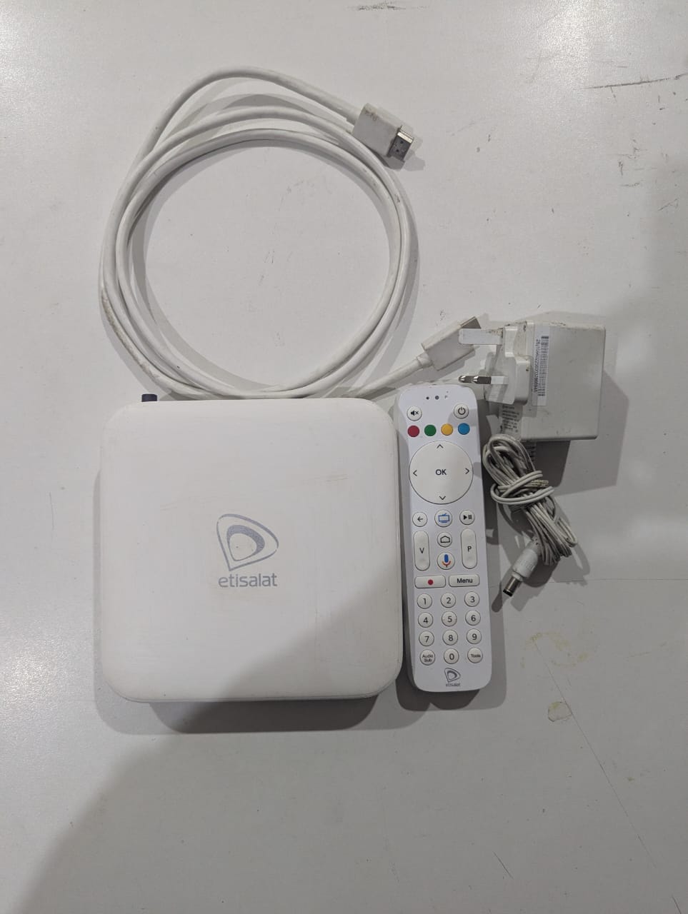 Etisalat Android Tv Box - Android 9 - 2Gb 8Gb - 4k Ultra Hd Smart Box Device with Original Remote