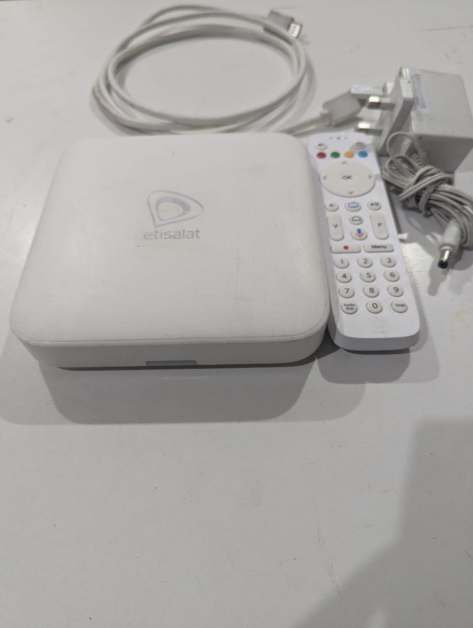 Etisalat Android Tv Box - Android 9 - 2Gb 8Gb - 4k Ultra Hd Smart Box Device with Original Remote