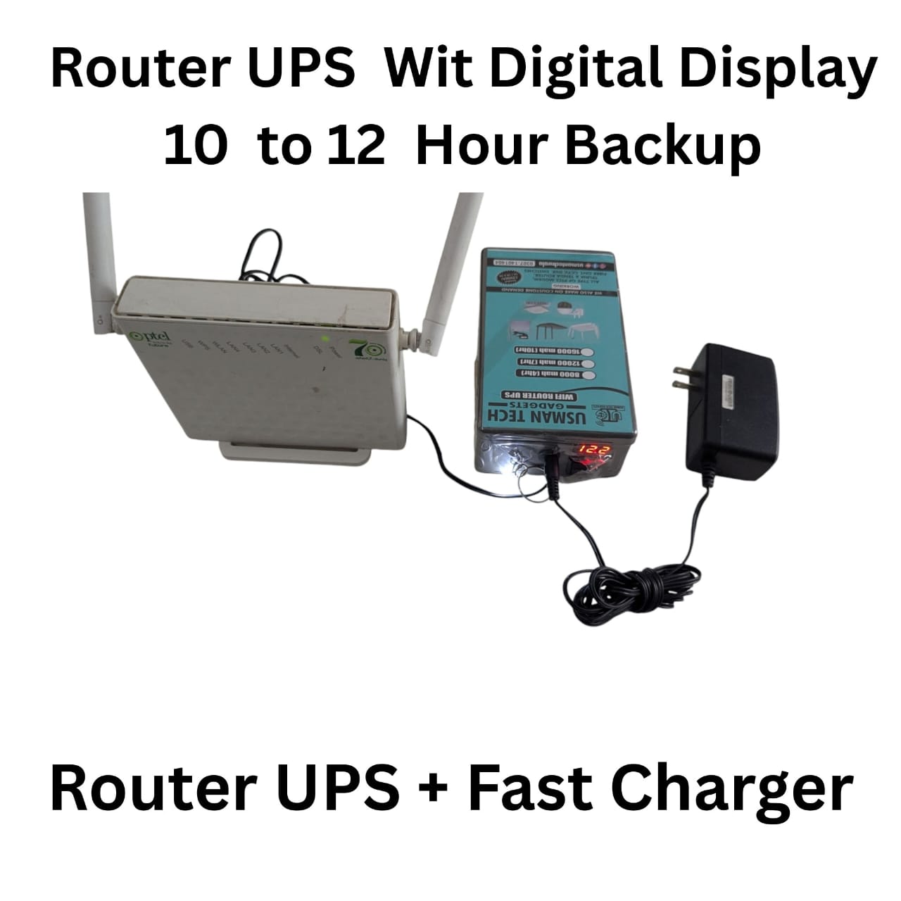 Wifi Router PUPS 16000MAh 10 to 12 Hours Guaranteed Backup