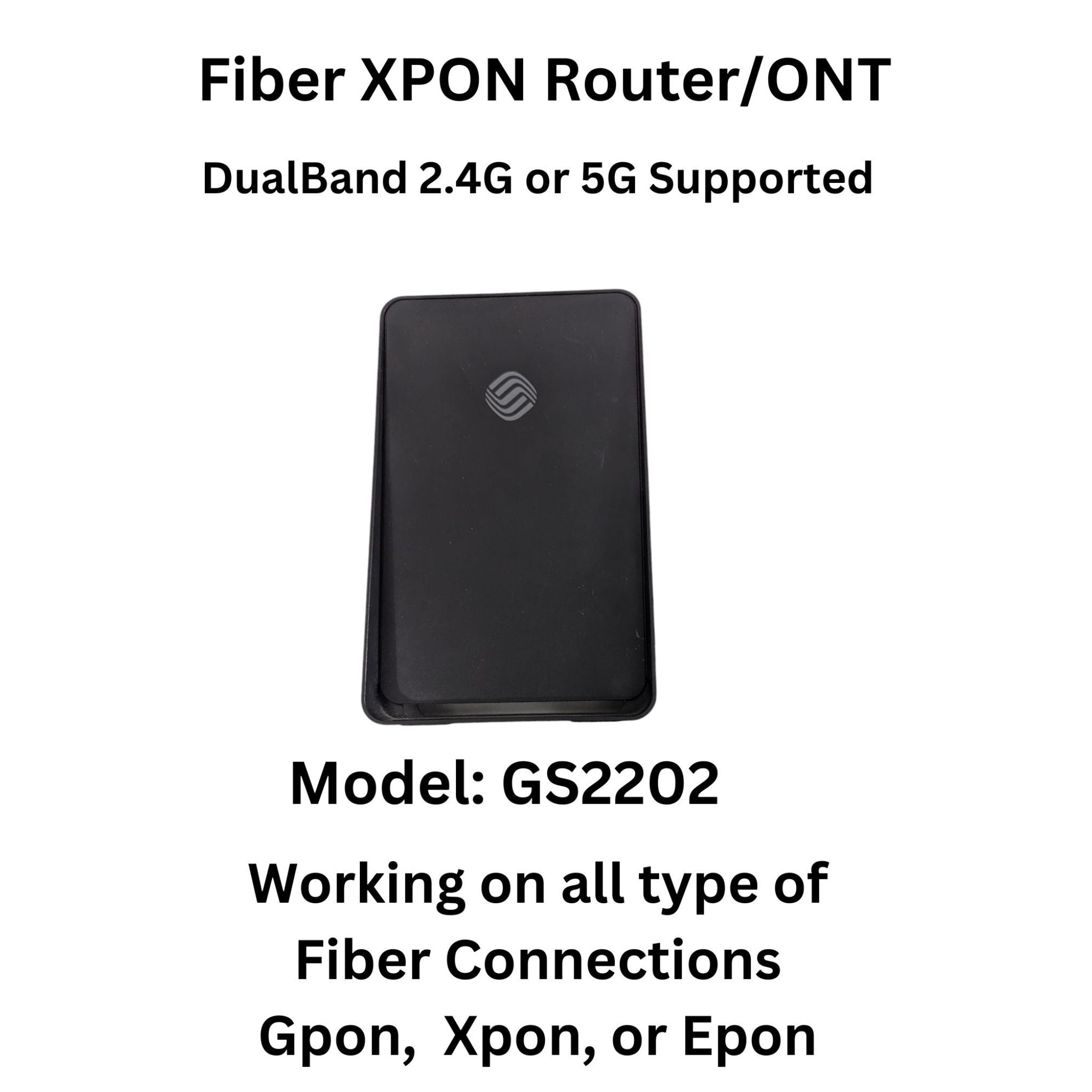 Fiber XPON  ONT/ONU/Fiber  (Dual Band WIFI 2.4G & 5G)